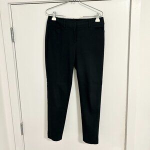 LOFT Black Julie Skinny Ankle Pants